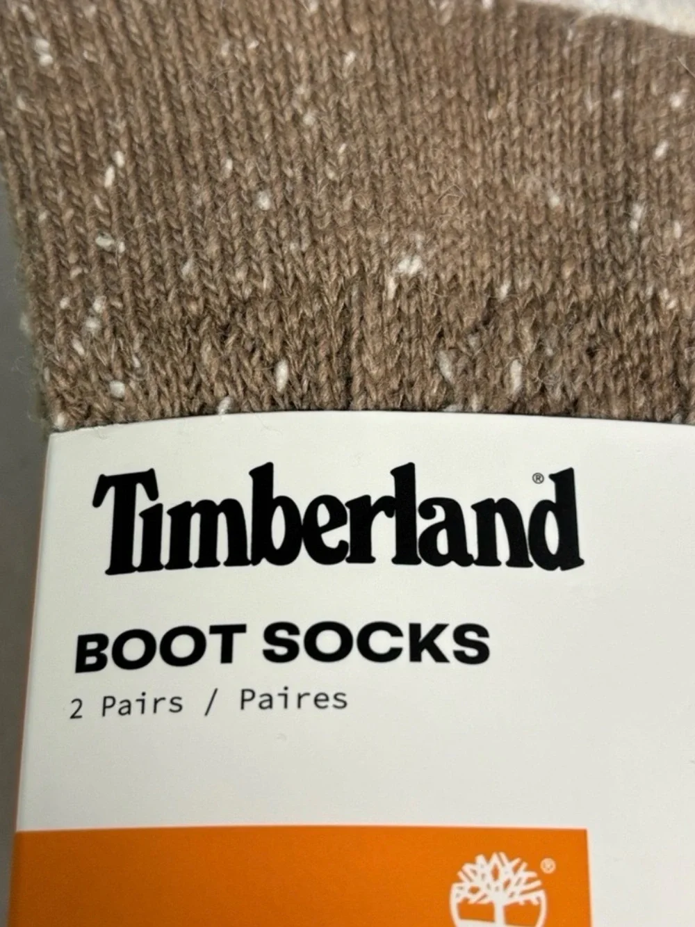 New Timberland Socks Women’s 2 Pair Wool Blend Boot Socks Casual Activewear